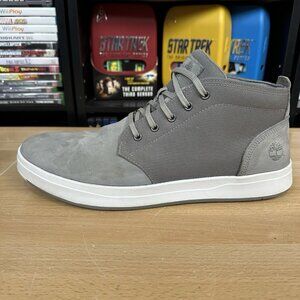 Timberland Men's Davis Square Chukka Sneaker Boot Grey A1SES Size 12 US